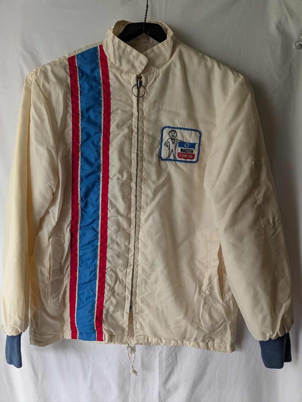 Vintage Master Technician Chrysler Racing Jacket Size M/Large Great Lakes VGC